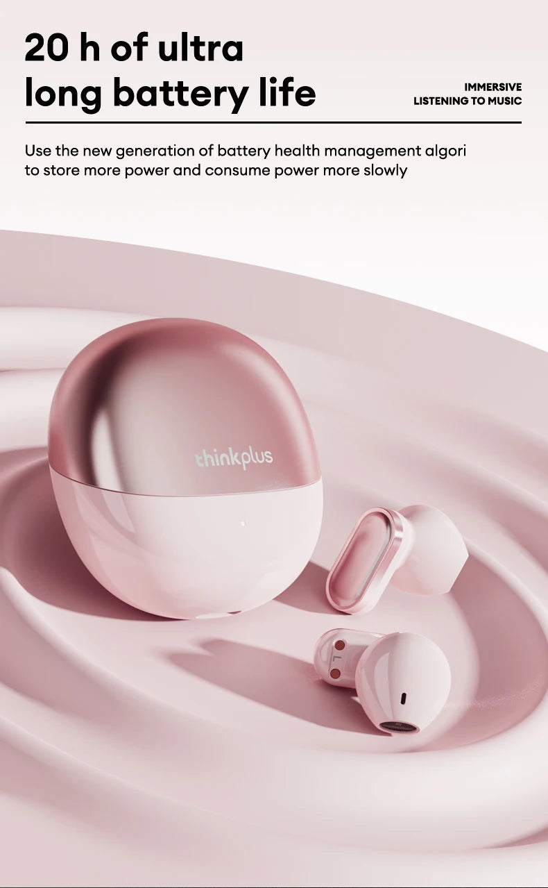 Original Lenovo LP19 Pro New TWS Wireless Bluetooth V5.4 Headset Long range sports headset Dual mode HD music gaming earbuds