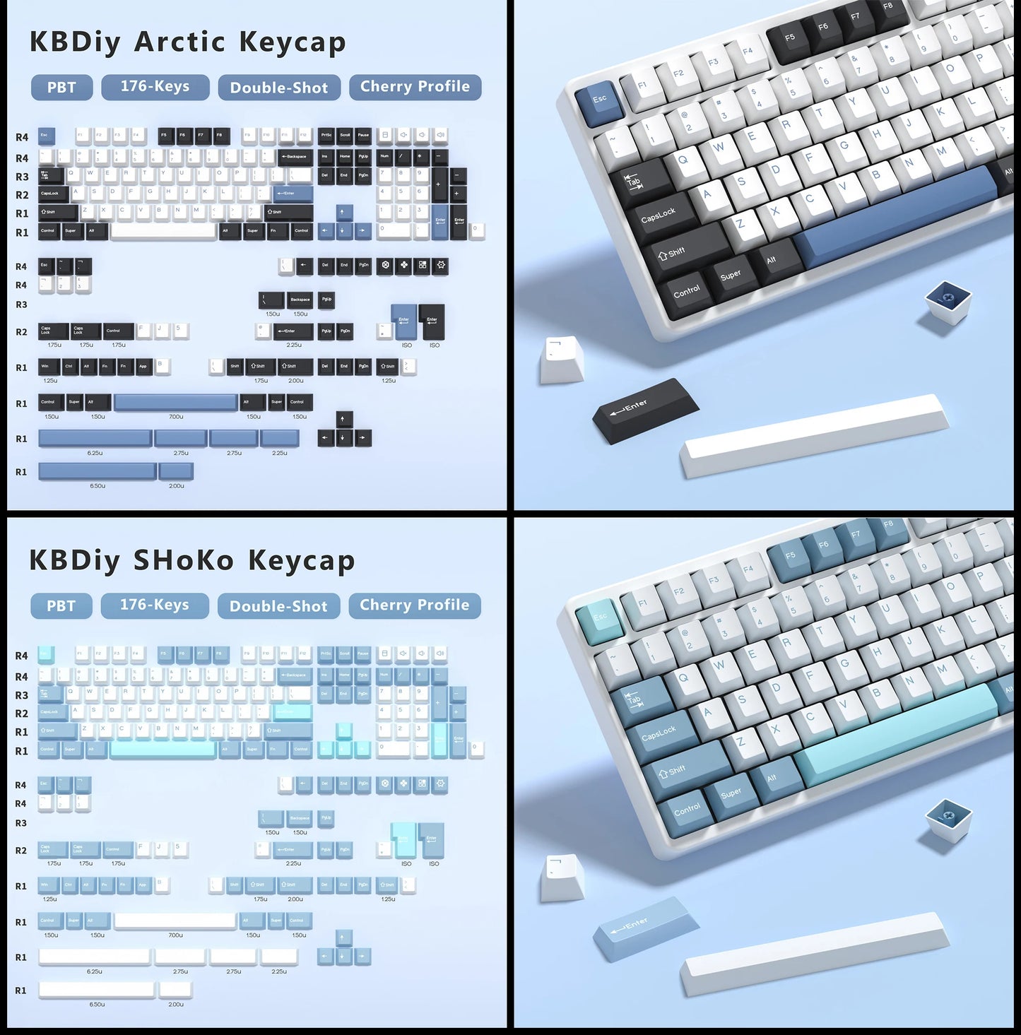 KBDiy GMK Jamon Keycap Cherry Profile Double Shot PBT ISO Keycaps For Gamer Mechanical Keyboard Kit Gaming Point Retro Key cap