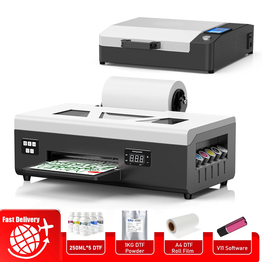 A4 impresora dtf  For Epson L805 DTF Printer DTF Transfer Machine t shirt printing machine DTF Ink DTF Film For t shirt Print