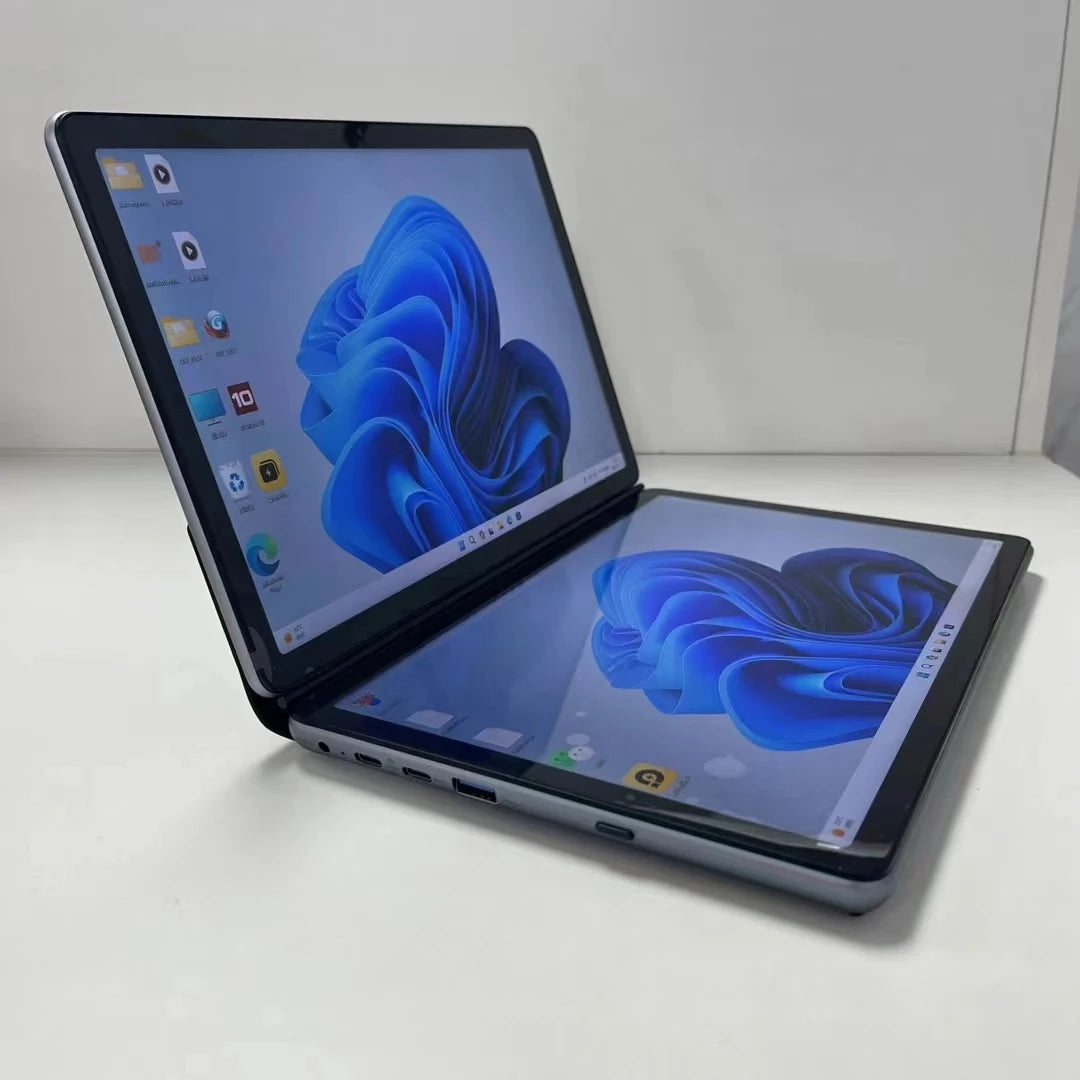 GLF-S2 10.9+10.95 Inch Dual Screen Laptop Intel i3 1215U N100 Touchscreen Notebook WIFI 6 180° flip Win11 Laptop Tablet Computer