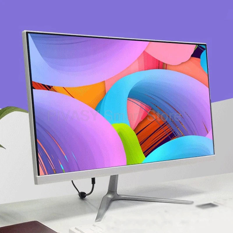 All-in-One Desktop PC SSD Quickly Boot 3mm Bezel Big Screen Ratio 1080P WiFi Multi-Tasking for Office Education Studio Business