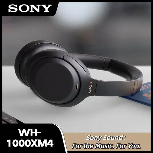 Sony WH-1000XM4 Wireless Headphones Noise Canceling Foldable Bluetooth Earphone Bass Stereo Sound Game Business Exercise Headset