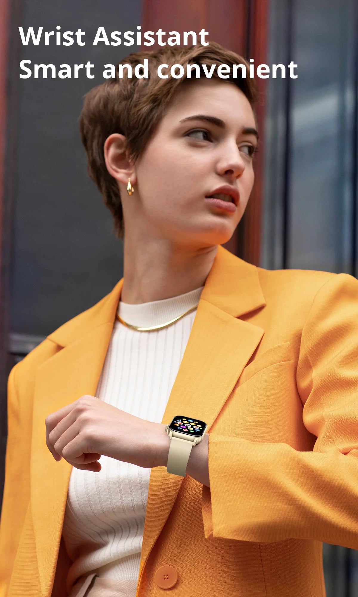 COLMI P78 AMOLED Smartwatch 1.95'' Display with Flashlight & Voice Calling 100+ Sports Mode Health Monitor Men Women Smart Watch