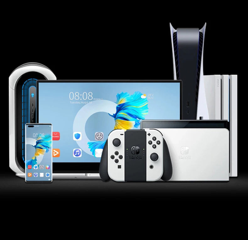 14/15.6 inch 1080p FHD Portable Monitor Touch Screen Dual Speakers HDR IPS 100%sRGB Gaming Display for Laptop Xbox PS4/5 Switch