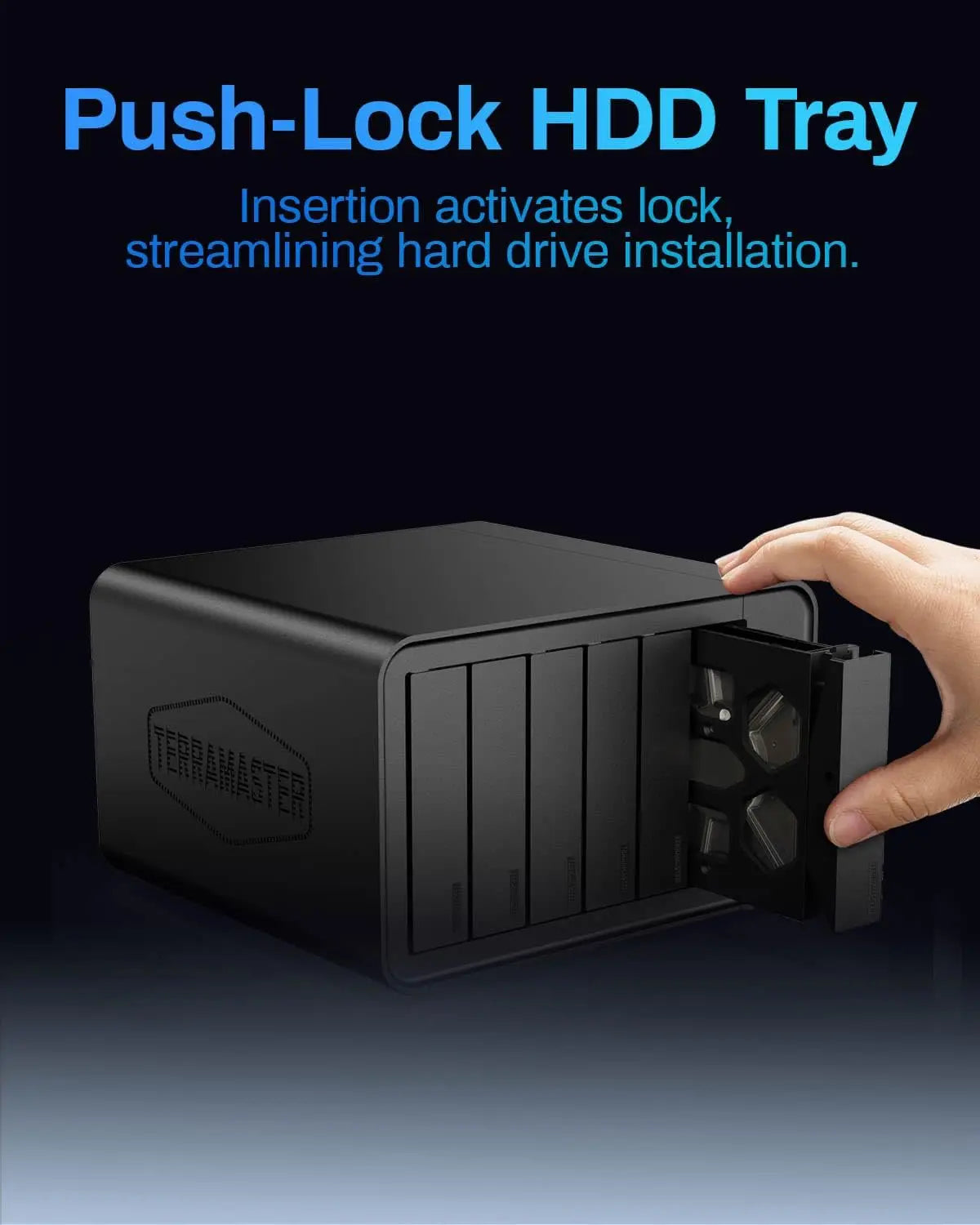 TERRAMASTER F6-424 Max 6Bay NAS Storage (Diskless)