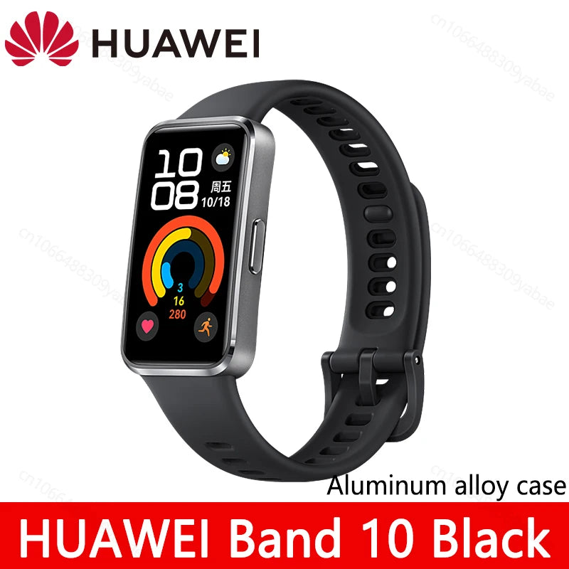 2025 NEW HUAWEI Band 10 Smartwatch Original Compatible with IOS & Android,Sleep Tracking,Health monitor,14 days battery li