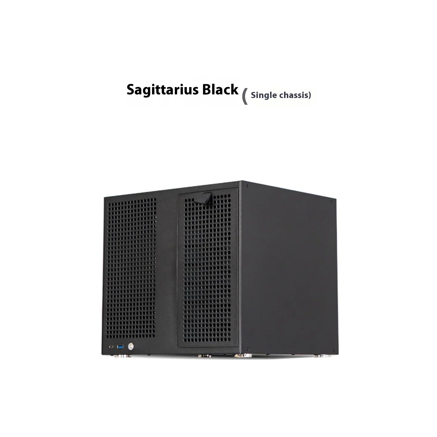 Sagittarius 8-bay NAS Chassis Case, Supports MATX Motherboards | ATX Power Supply | Four Full-height PCIE Slots | Volume 21.8L