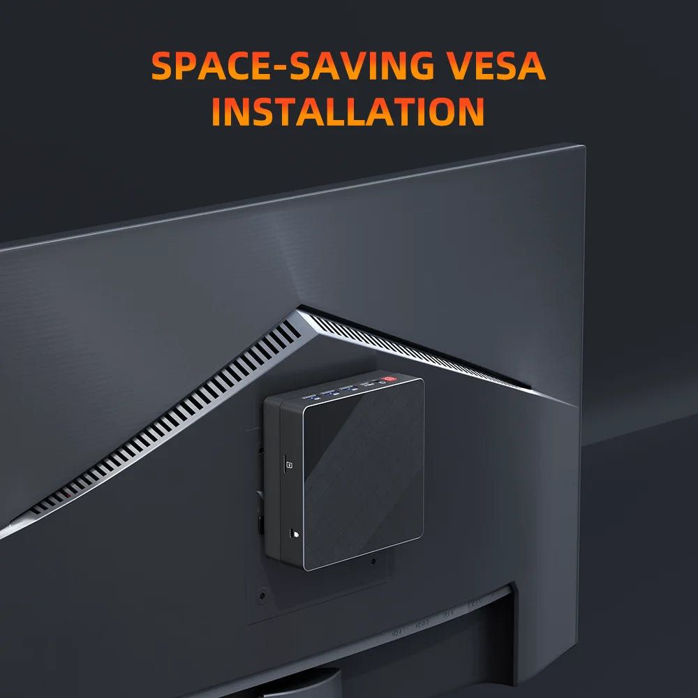 ZXIPC Mini PC Ryzen 7 5800H 6600H 7735HS 4500U DDR4 16GB 512GB Nvme SSD WIFI6 BT5.2 Desktop MINI PC Gamer Computer Four Display