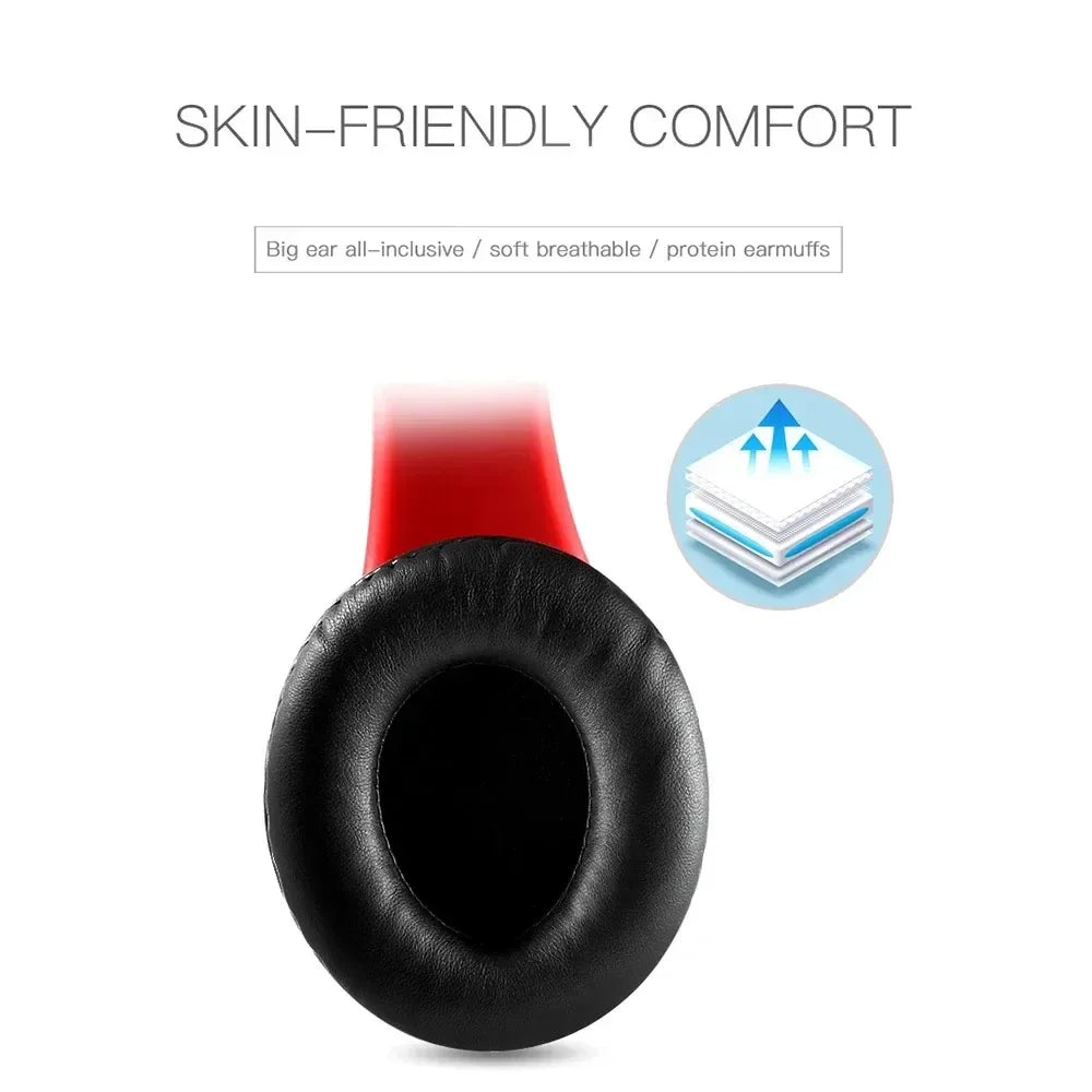 XIAOMI Bluetooth Headset Wireless Headphones Foldable HiFi Stereo Earphone With Mic Support SD Card FM For Xiaomi Iphone