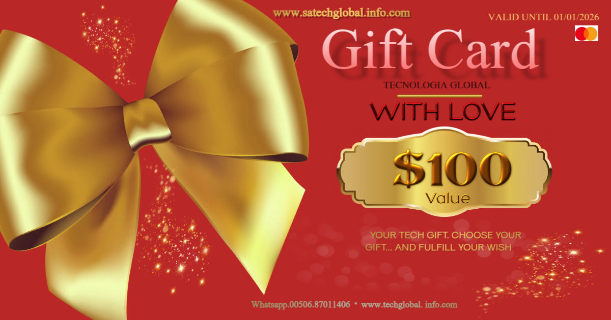 Tarjeta de Regalo Tecnológico